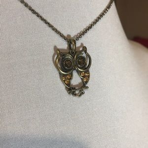 Old Navy owl necklace